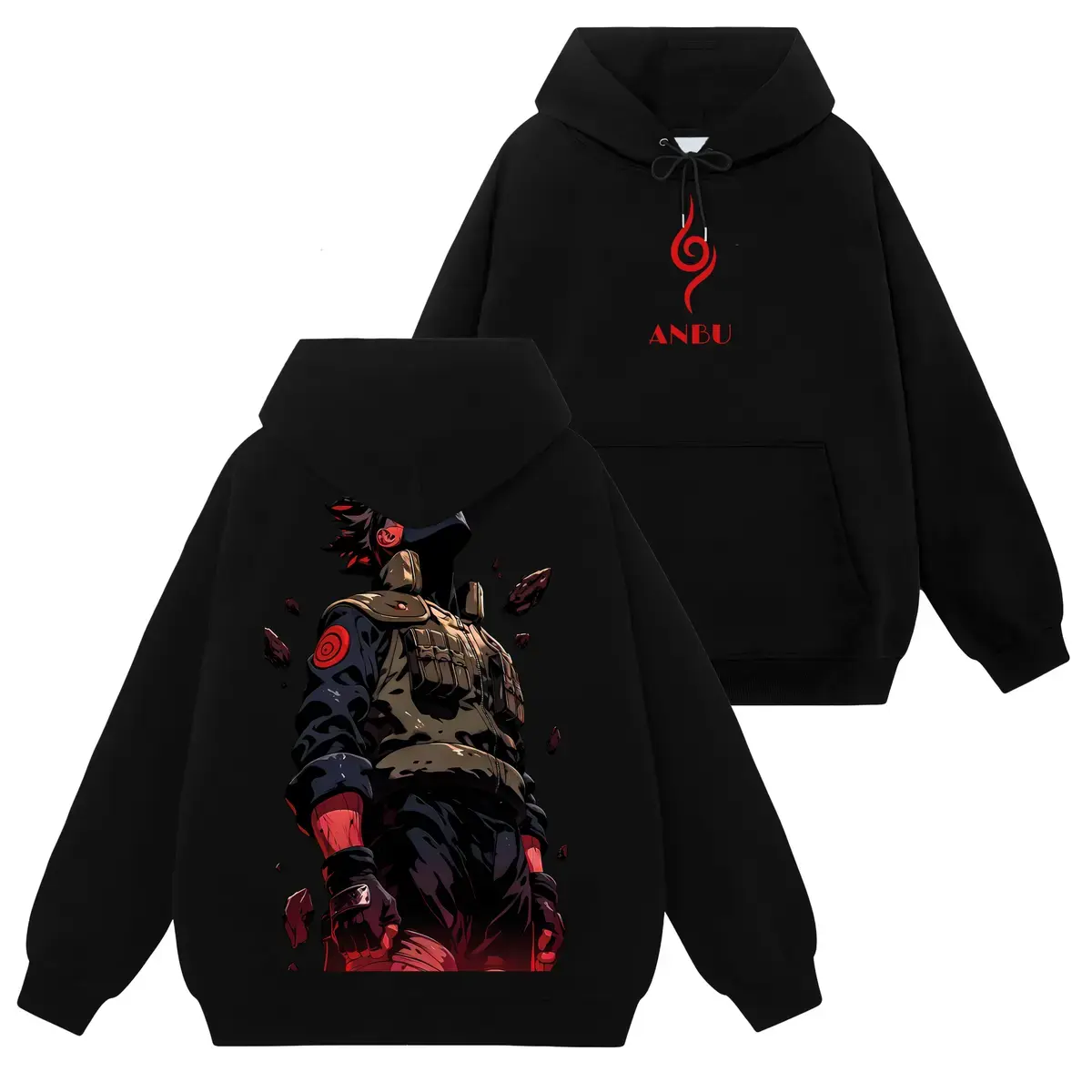 Limited Kakashi Hatake - Naruto Shippuden #134 Hoodie T-Shirt Sweatshirt, Retro Vintage Unisex Graphic 90s Cotton, Gift For Wibu, Anime Manga Y2K Streetwear Fabric Womenswear