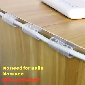 Cable Clips with StrongAdhesive,Wire Holder Management for OfficeHome,Wall,Desk,Car,DashCam,Ethernet,Electric Wires,TV,Pc,IndoorOutdoor LigHt Clips Cord Organizer Compact Quick Connect Connectors Kit outdoor timer 10 in 1 power outlet 16 strip concealer