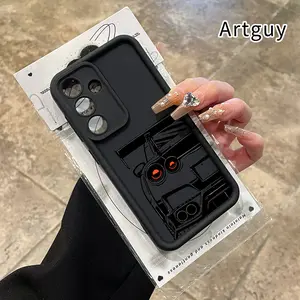 Phone Case Compatible with Samsung Galaxy  S24 ultra plus S25 S23 S22 Ultra Plus Racing Glow Advanced fashion gift Shockproof Silicone TPU Bumper Drop Protection Soft Cover