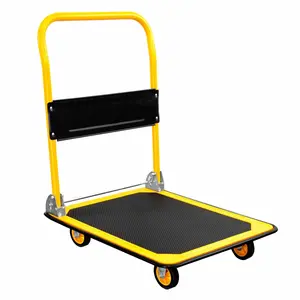 Mount-It! Heavy Duty Foldable Flatbed with Swivel Wheels