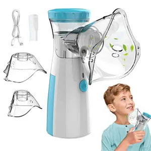 Handheld Mesh Nebulizer - Portable Ultrasonic Device, Compact & Convenient for Travel & Home Use