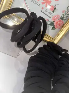 96 Large Soft Elastic Hair Ties