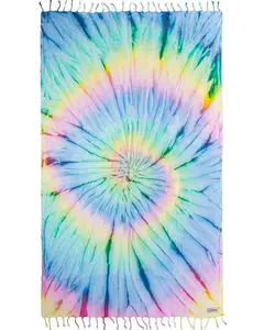 Sand Cloud. Wanderlust Tie-Dye Beach Towel