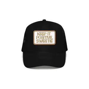 "KIPS" Black Trucker Hat