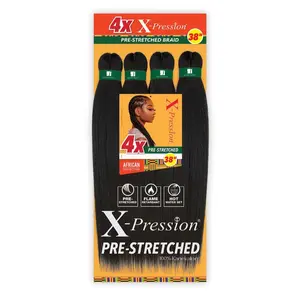 Sensationnel Braids PRESSION 4X Pre-Stretched Braid 38"