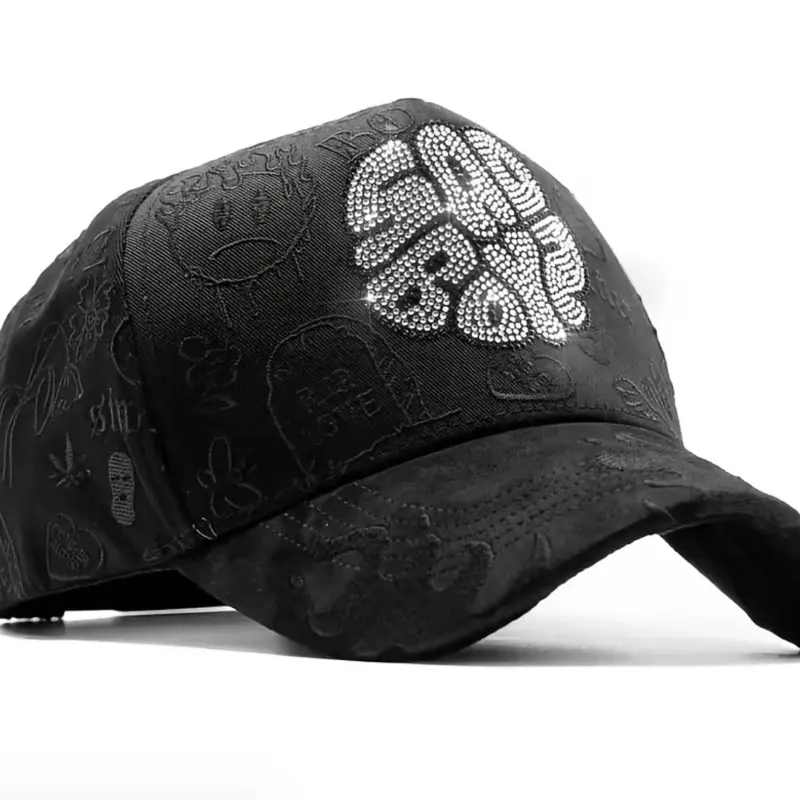 Dandy Hats x Junior H “Sad Boyz” Premium Streetwear Snapback – Black Adjustable Unisex