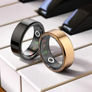 Multifunctional Smart Ring, Waterproof Smart Ring, Fashionable Sports Ring for Men & Women, Compatible with Android & iOS, Wearable