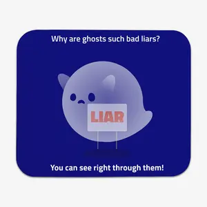 Ghost Liar Mousepad