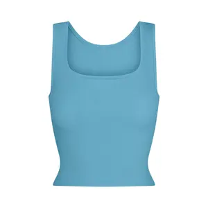 COTTON RIB TANK | WATER