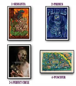 Sessanta, Primus, Puscifer Orion Amphitheater, Huntsville, AL May 4 2025 Poster