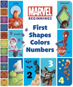 USED-Marvel Beginnings: First Shapes, Colors, Numbers by Higginson, Sheila Sweeny (Board book)