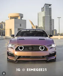 i-5Autohaus Halo LED Grille for 2015-2023 Mustang GT350 Style Bumper