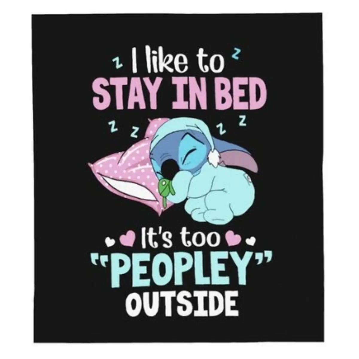 DISNEY CLASSIC Stitch Cartoon Throw Blanket Lightweight Cozy Couch Bed Super Soft and Warm Flannel Fleece Throws Blankets