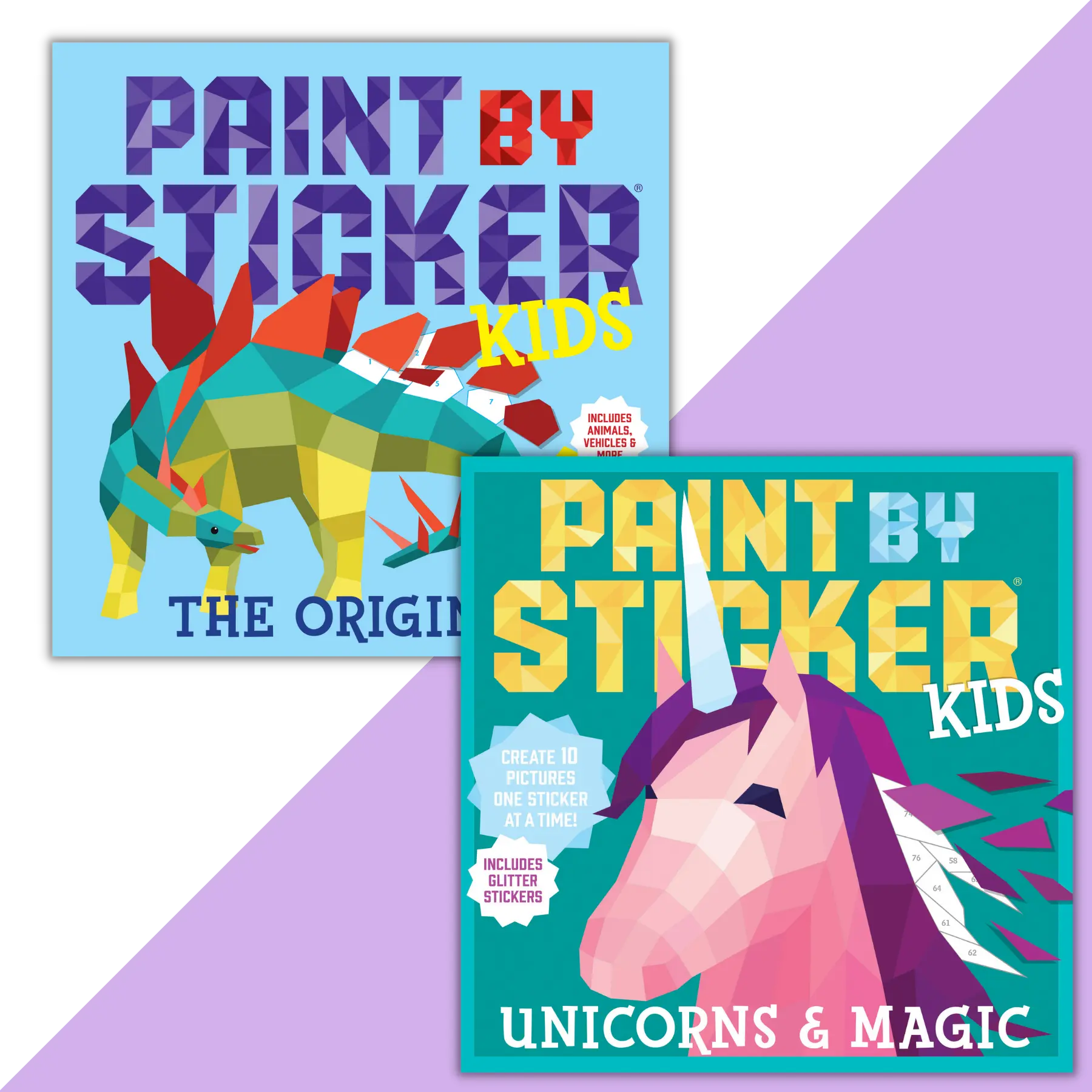 Paint by Sticker Kids Set: Magic and More!