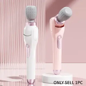 Upgraded Portable Chargeable USB-Charging Electric Massager 180° Rotating Massage Head for Multi-Angle Full-Body Massage 5-Speed Adjustment for Deep Relaxation Perfect Christmas Gift