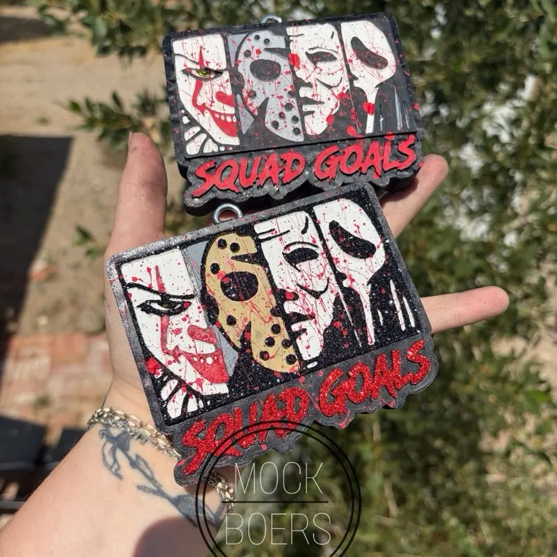 Car freshie the spooky squad