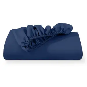 Bare Home Microfiber Dual-Pocket Fitted Sheet