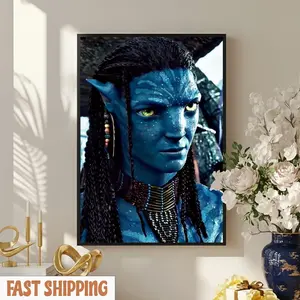Neteyam Sully Avatar 3 Poster, Avatar The Way of Water Wall Art, Na’vi Character Print