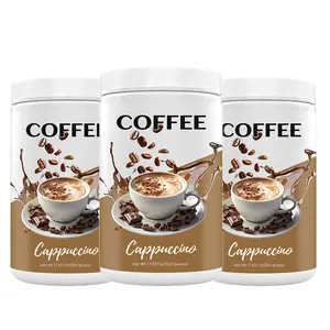 Coffee Cappuccino Flavor Beverage Creamy with L-Carnitine a Dietary Supplement Product