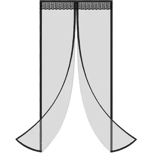 Magnetic Easy Install Screen Door Magnetic Door Screen Pet Friendly Sliding Door Mesh Door Screen Door Net for Doors Screen for door