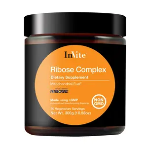 InVite Ribose Complex Dietary Supplement - Bioenergy Ribose® for Mitochondrial Function & Energy Production - Non-GMO, 30 Servings