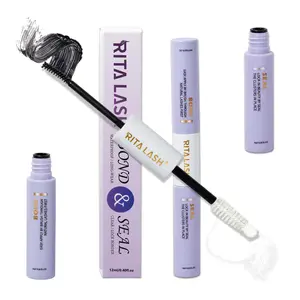 Clear Lash Glue for Eyelash Extensions, Long Lasting Cluster Lash Glue for Individual Cluster Lashes Diy Eyelash Extension, Waterproof Eyelash Glue for Makeup Eyelashes Extension