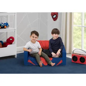 Spider-Man Cozee Flip-Out Sofa - 2-in-1 Convertible Sofa to Lounger for Kids Spider-Man Cozee Flip-Out Sofa - 2-in-1 Convertible Sofa to Lounger for Kids
