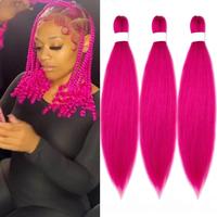 Pink Braiding Hair 3 Packs