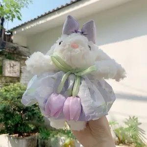 Tulip Bunny Keychains