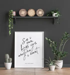 Sweet Home Alabama Movie Quote | Wedding Gift poster  no frame