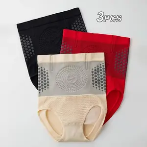 Women's 3PCS High Waist Shapewear Set - Tummy Control, Hip Lifting, Breathable Mesh, Seamless Slimming Underwear