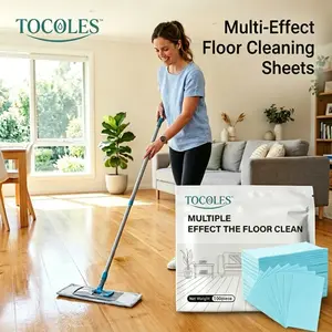 100 Piece Floor Cleaning Tablets Multi-Surface Cleaner for Hardwood Laminate Tile & RV Walls Antibacterial Deodorization Maintenance