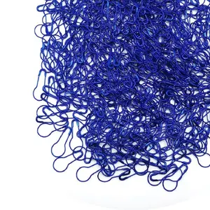 Blue Bulb Safety Pin Stitch Markers