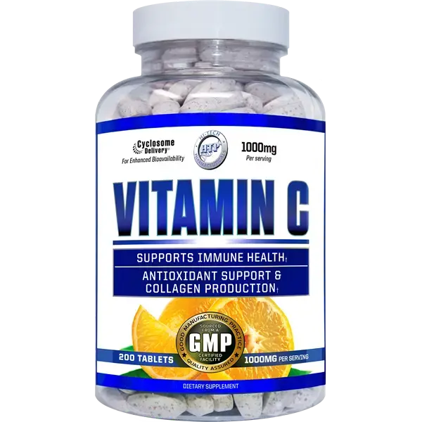 Hi-Tech Pharmaceuticals Vitamin C 1000mg | 200 Tablets | Daily Vitamin C Supplement | Dietary Supplement