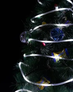 LEONLITE DECORATION HOLIDAY FAIRY STRING ROPE LIGHTS W/ REMOTE - 33FT - BATTERY POWERED