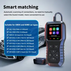 2025 OBD2 Scanner Model - Automotive Engine Fault Code Reader USB Powered Battery Test Live Data Stream OBD II Protocol Compatible With Cars Since 1996 No Battery Required Diagnostic Tool