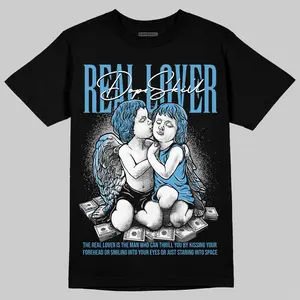 DopeSkill Graphic Tees University Blue 14s Streetwear Unisex Cool T-Shirt Sneaker Colour Matching Real Lover Graphic