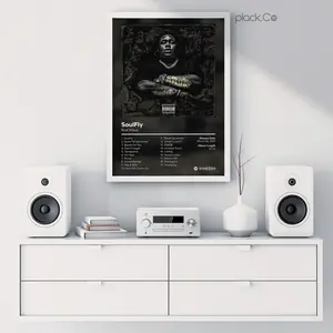 Rod Wave - SoulFly - Album poster Print - Hip Hop Wall Art - Album Cover - Rod Wave Poster - Album Poster - Gift Ideas