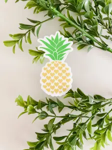 Pineapple Heart Sticker