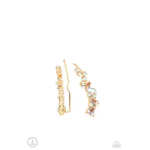 Stay Magical - Gold Ear Crawler Earrings