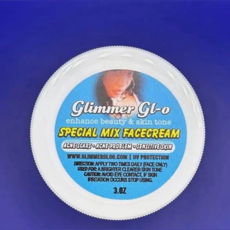 Glimmer Gloo Organic Special mix facecream