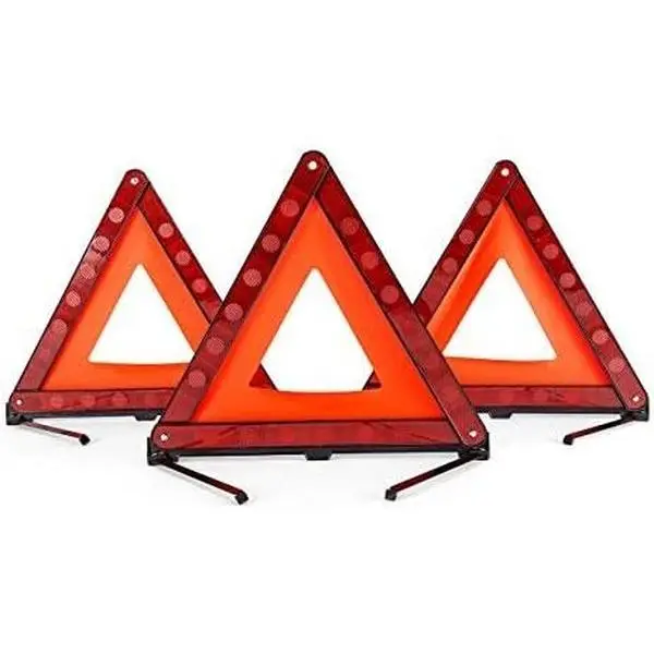 Warning Triangle, Foldable Safety Triangle, Triple Warning Kit, Warning ...