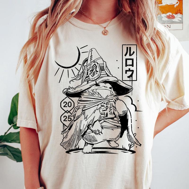 Monster Hunter Wilds Palico Graphic Tee, Rove Wudwud MH Rise World 90s Gamer Felyne Unisex T-Shirt - Perfect Gift for Anime & Gaming Fans