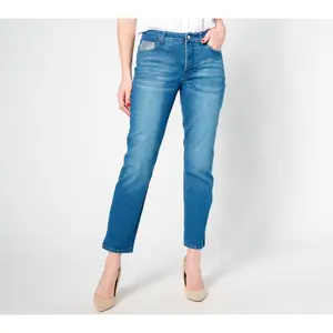 Women with Control Regular My Wonder Denim Rhinestone Jean