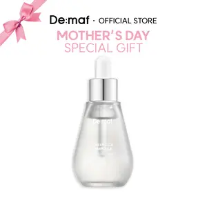 [De:maf Official] Green Cica Ampoule 1.7 fl. oz. (55ml) | Mother's Day Special Gift | 72% Green Tea + CICA for Balanced Pore Care | 8-Layer Hyaluronic Acid for Deep Moisture | Glow Hydrating Serum