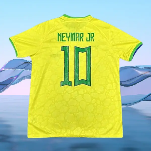 22 Home No.10 Neymar short sleeve Soccer Jerseys