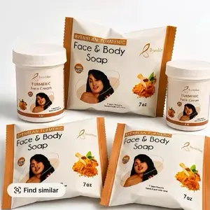 5 PCS Byenblan Turmeric SET-3 turmeric soap & 2 face cream.