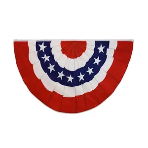 USA Bunting Flag 5x3ft Poly
