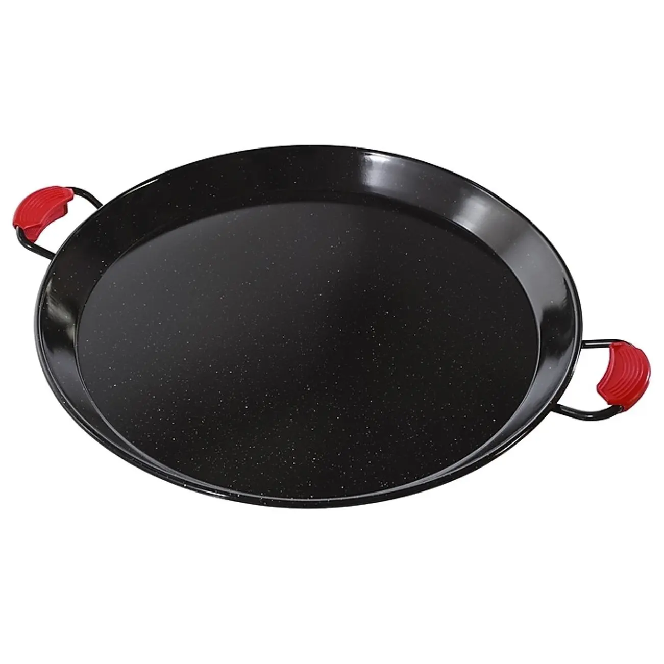 Ringg Outdoor Enameled Carbon Steel 22 in. Frying Pan, Black (PP22)