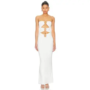 superdown Luciana Maxi Dress in White